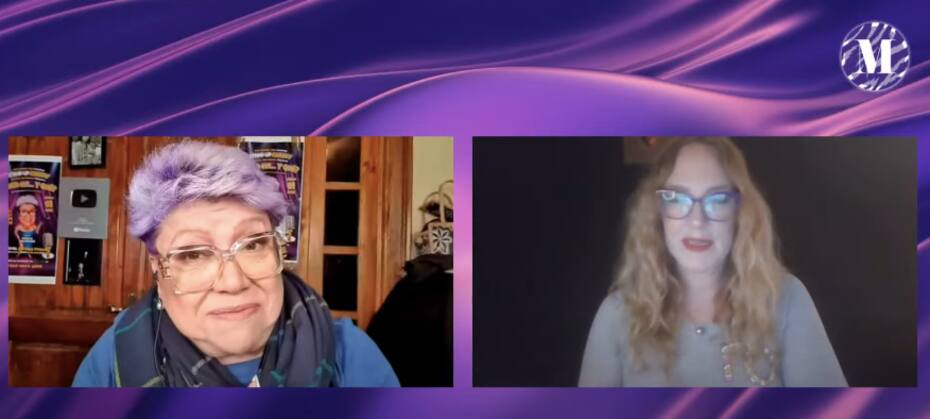 Paty Maldonado recibió una carta de una fanática y compartió en "Las Indomables". Foto: Youtube.