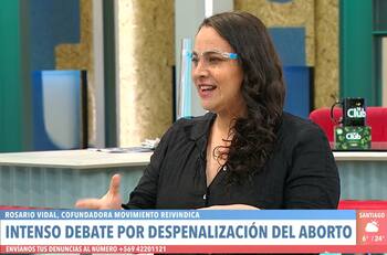 VIDEO | Las polémicas declaraciones de Rosario Vidal durante debate sobre despenalización del aborto en CHV
