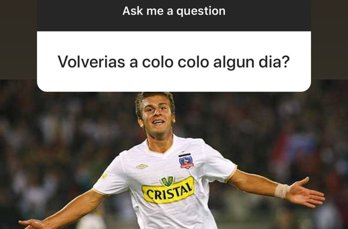 El directo llamado de Diego Rubio a Colo Colo por instagram