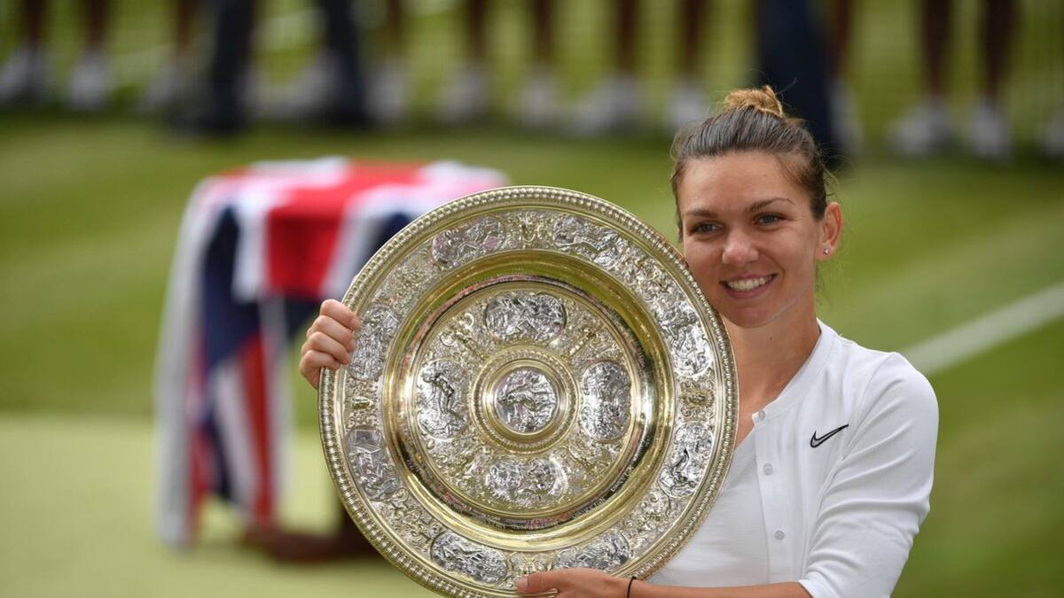Simona Halep venció con autoridad a Serena Williams en la final de Wimbledon