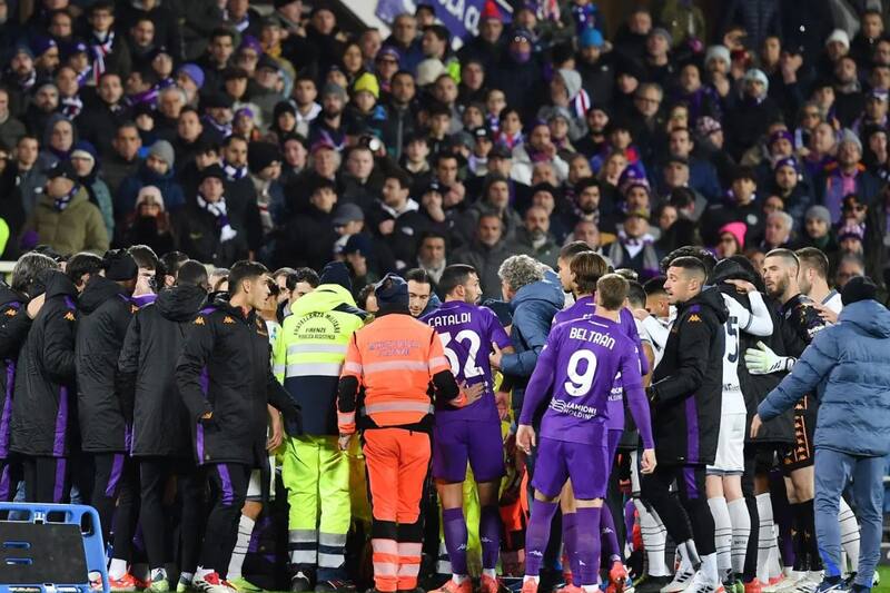 Alerta máxima en Italia por la saludad del futbolista Edoardo Bove.