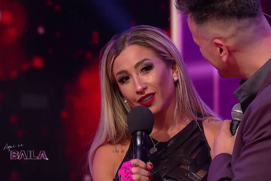 Nicole Moreno fue eliminada de "Aquí se Baila"/ Canal 13