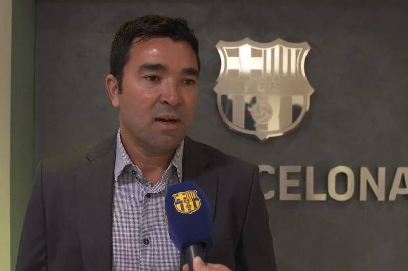Deco, director deportivo Barcelona.