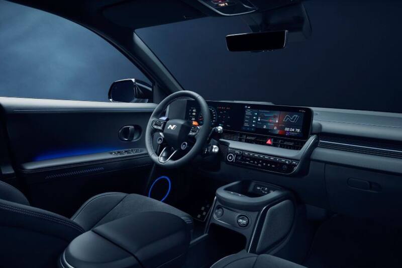 El Hyundai Ioniq 5 N cuenta con un interior deportivo