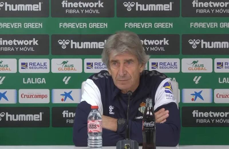 Se refirió a una posible molestia con el Betis.