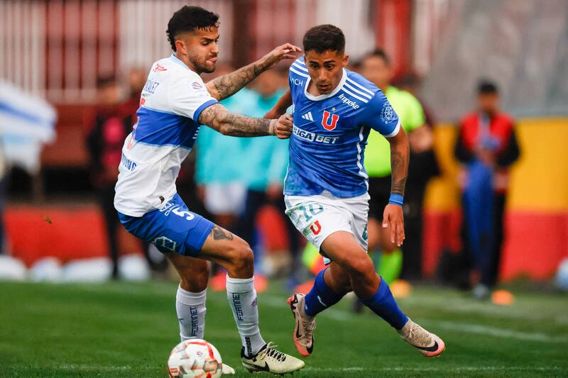 Lucas Assadi ante la UC en el Santa Laura.