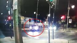 VIDEO | La Reina: Conductora atropelló a delincuente para evitar encerrona