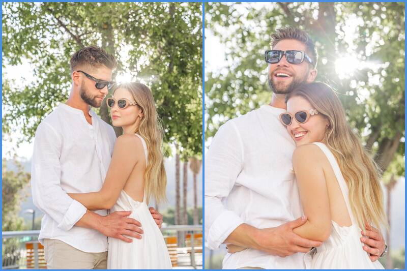La pareja se casó en Tulum, México