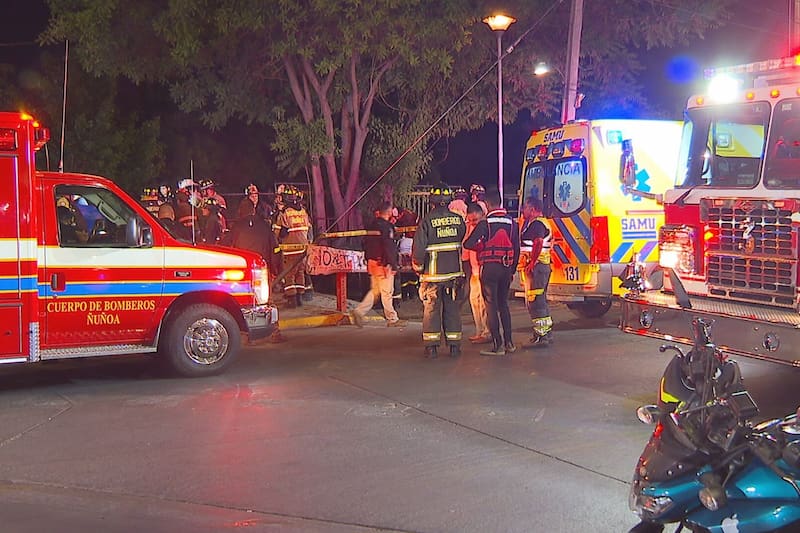 Menor de 13 años cae desde un piso 7.