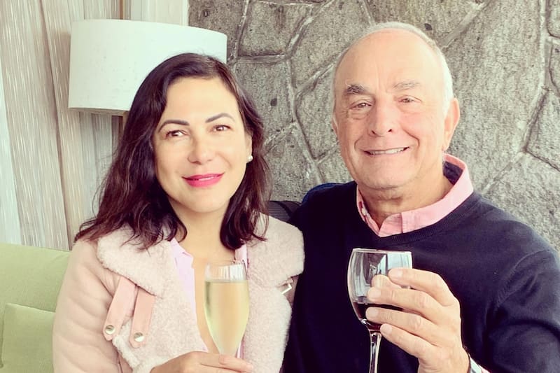 Jimena Fredes y Manuel Massú / Créditos: Facebook