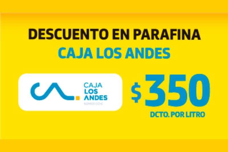 Recibe un descuento de $350 por litro de parafina.