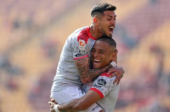 Su lugar en el mundo: Leandro Benegas tardó 12 minutos en marcar su primer gol con La Calera