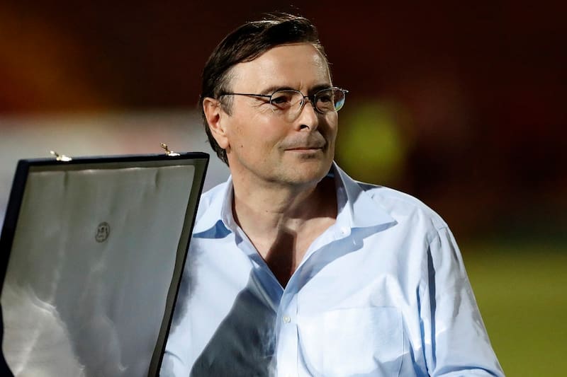 Jorge Segovia en una de sus escasas visitas a Chile desde que dejó el país en 2012. Agencia Aton