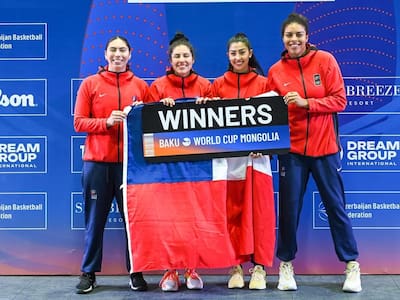 ¡Gigantes! Chile se clasifica al Mundial de Básquetbol 3x3 femenino tras derrotar a Egipto
