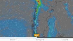 Meteoróloga Michelle Adam confirma río atmosférico que afectará a medio Chile: “Hay lugares con hasta 100 milímetros de lluvia”