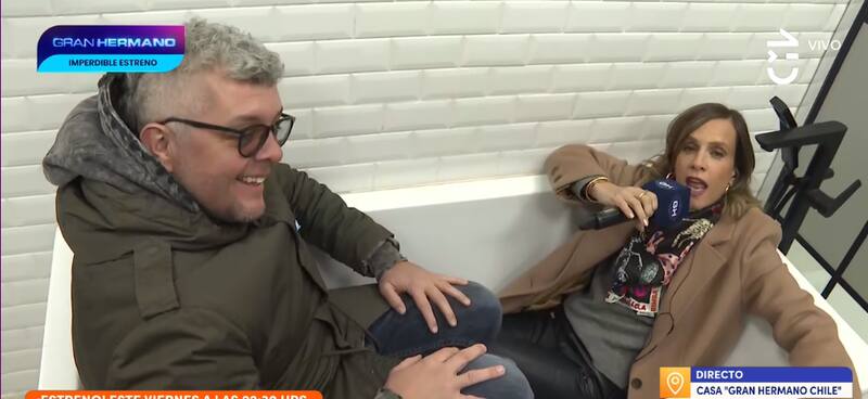 Diana Bolocco mostró el baño renovado de "Gran Hermano".