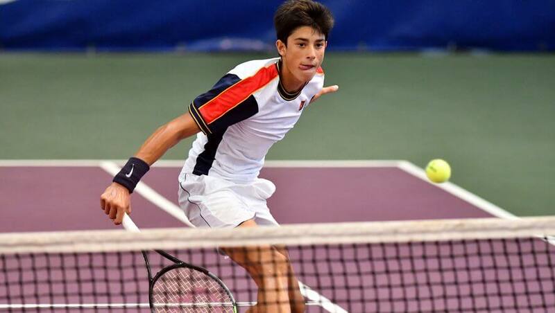 Con 17 años, ya da que hablar en el circuito ATP.