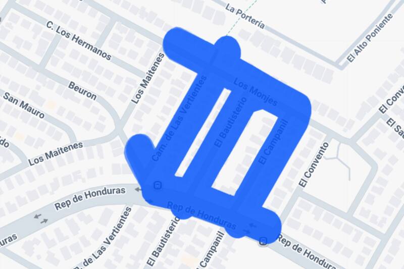 Los trabajos fueron avisados a los vecinos.
Créditos: Enel.