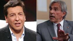 Julio César Rodríguez e Iván Moreira se enfrentaron en el matinal "Contigo en la mañana"