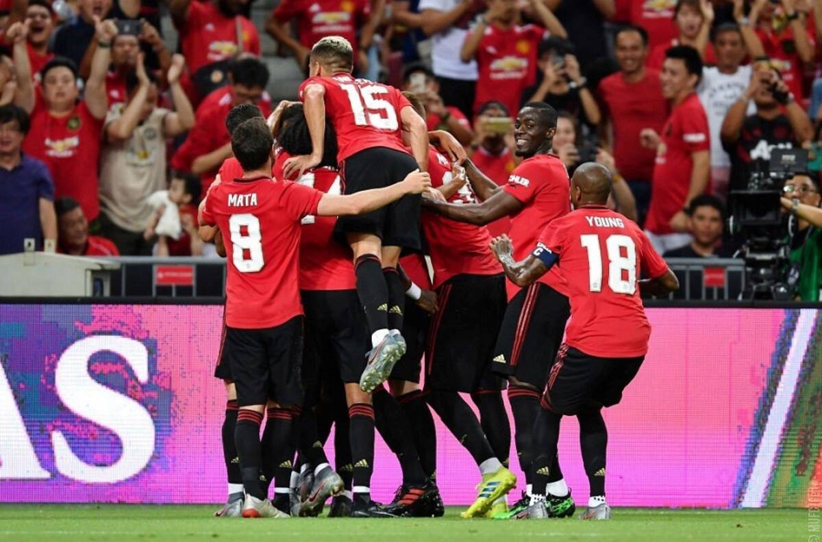Manchester United se impuso a Inter de Milán por la International Champions Cup