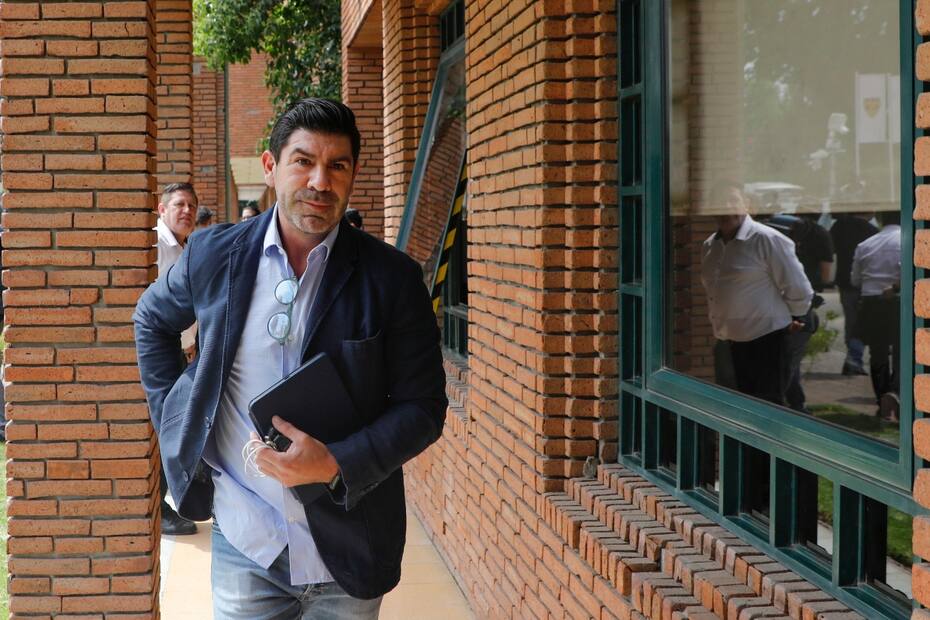 Marcelo Salas en su rol como dirigente. Foto: Agencia Aton.