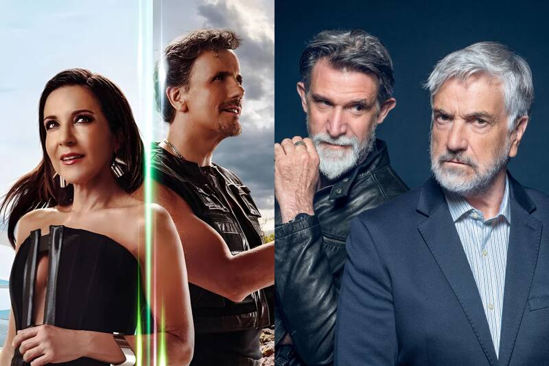 son las grandes apuestas de entretención que lideran el rating en la TV abierta.