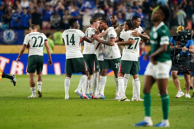 venció 2-1 a Palmeiras. Foto: EFE.
