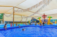 Este panorama con piscina en Santiago es totalmente gratuito y apto para toda la familia