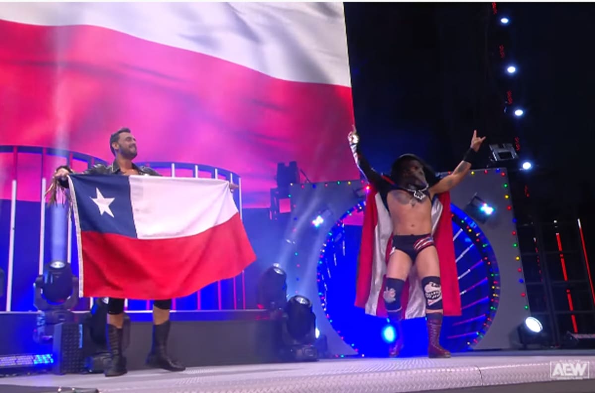 Ariel Levy debutó con derrota en la liga estadounidense de lucha AEW