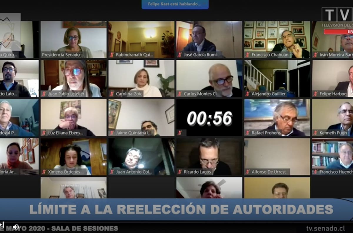 Senado aprobó limitar reelección parlamentaria pero sin retroactividad