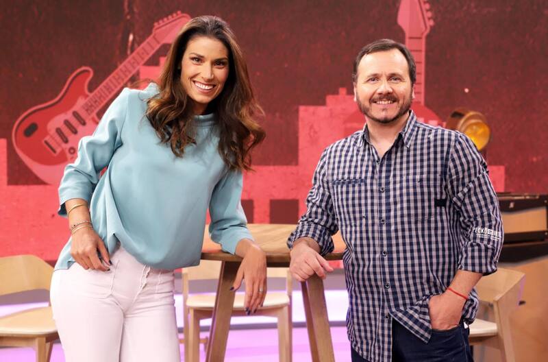 Carolina Escobar y Álvaro Paci estarán en "Sala de Ensayo". Créditos: Canal 13.