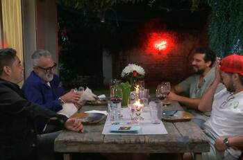 No se aguantó: “Telma”, la inesperada invitada de “La Divina Comida” que se comió el plato de Sergi Arola