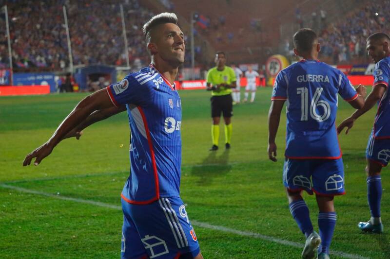 Leandro Fernández y el pobre registro en clásicos que preocupa a la U. Foto: Aton.