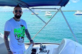 ¿De vacaciones con su novia? Arturo Vidal y Daniella Durán sorprenden con fotografías en Miami