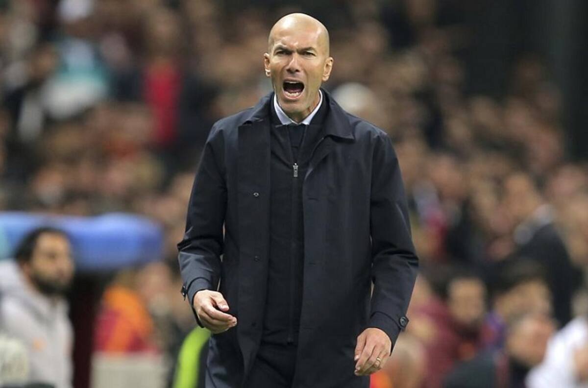 Zinedine Zidane llegará condicionado al Derby de La Liga entre el Real Madrid y el Barcelona