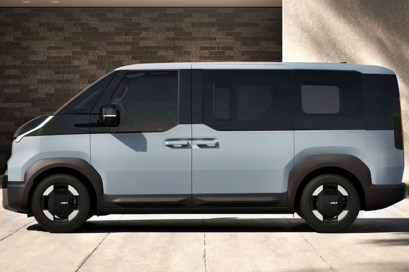 El Kia PV5 es el primero de una nueva familia de furgones eléctricos.