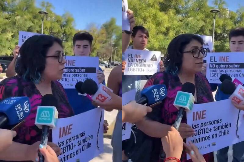 Vocera, Javiera Zúñiga. Captura @TheRightLabel