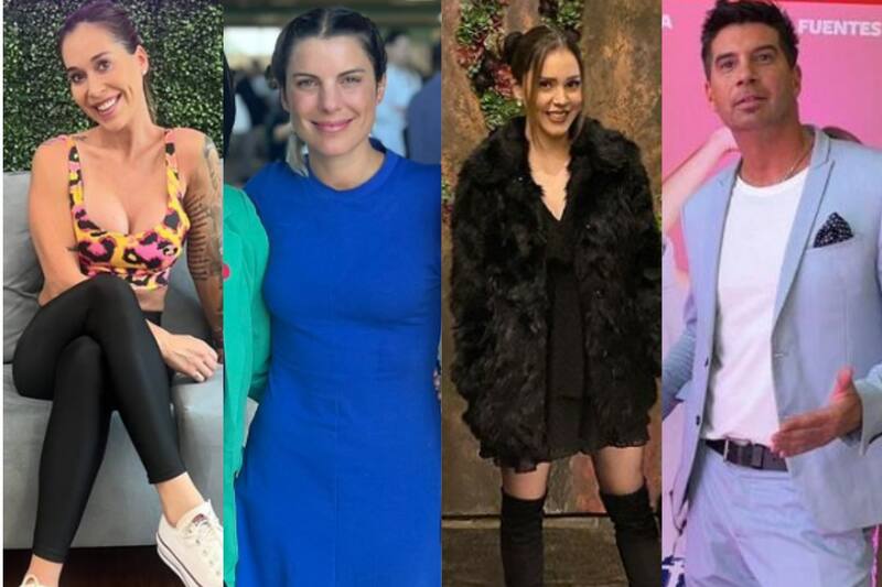 Fotos de redes sociales de Vale Roth, Maite Orsini, Carolina Mestrovic y Mario Velasco/ Instagram