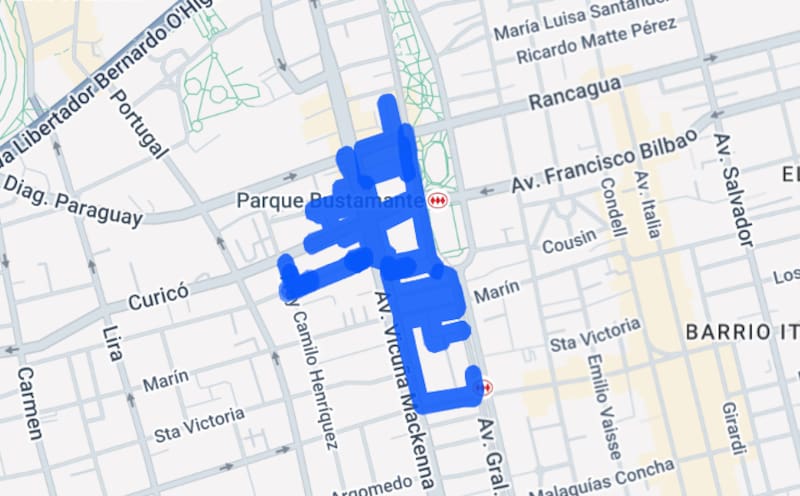 El corte de luz en esta zona iniciará a las 00:00 horas de este miércoles. Foto: Enel.