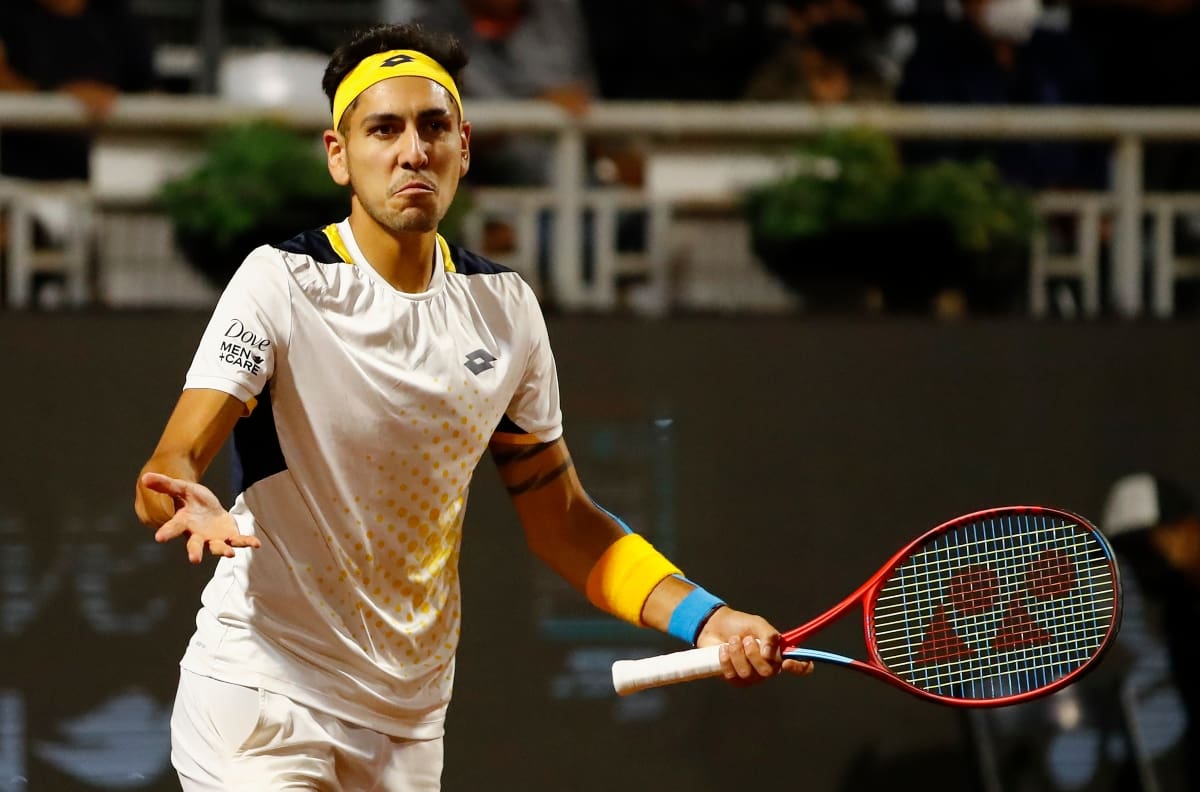 Alejandro Tabilo tras quedar fuera del ATP de Santiago: "Casi lo pude dar vuelta, son cosas del tenis”