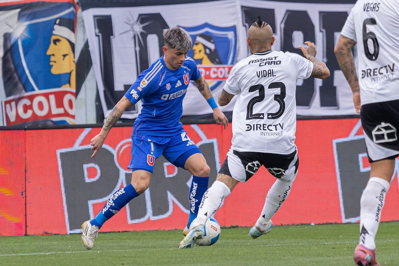Colo Colo vs Universidad de Chile, Estadio Monumental, Liga de Primera. Foto: Felipe Escobedo.