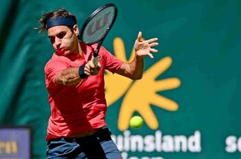 Roger Federer venció a Ilya Ivashka y clasificó a los octavos de final del ATP de Halle