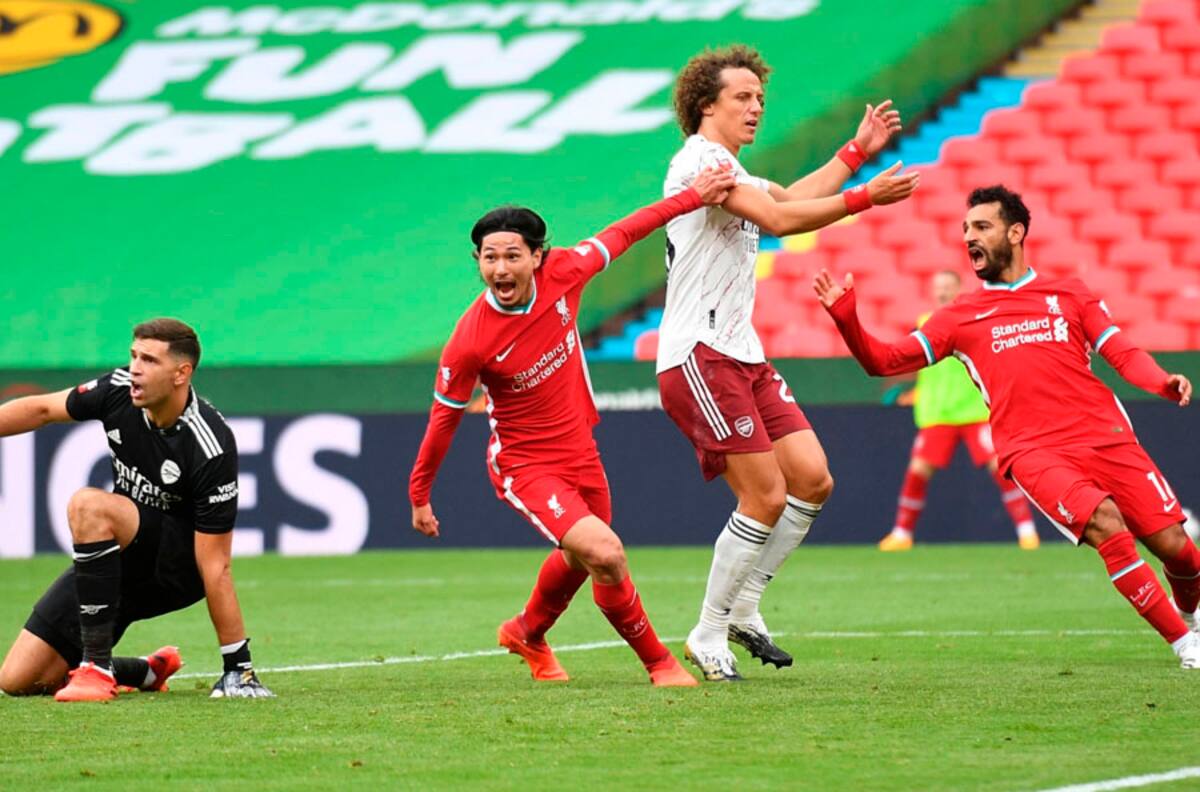 ¡Gol de Liverpool! Takumi Minamino puso el empate ante Arsenal