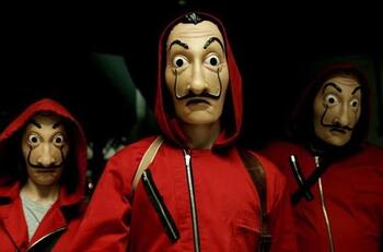 "La Casa de Papel": Fanáticos aseguran que le copió a Anonymous