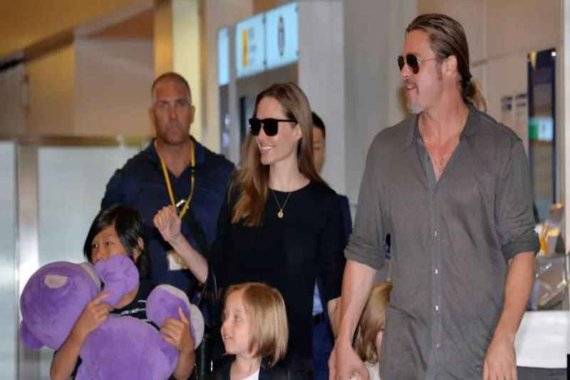 Brad Pitt y Angelina Jolie, más lejos que nunca