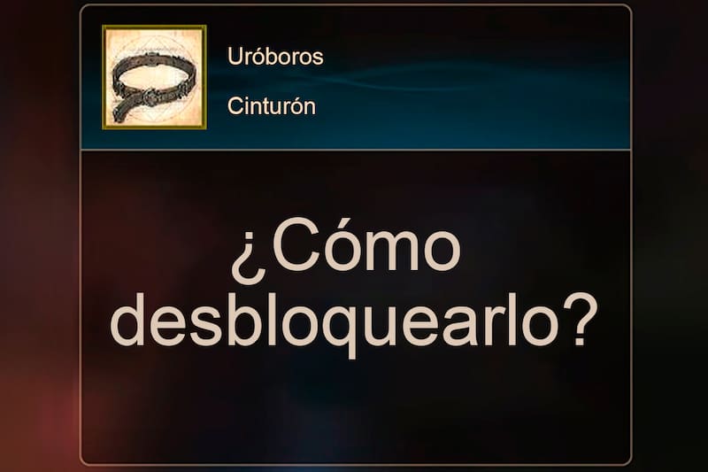 Revisa todos los pasos para conseguir el cinturón más fuerte del juego: Uróboros.