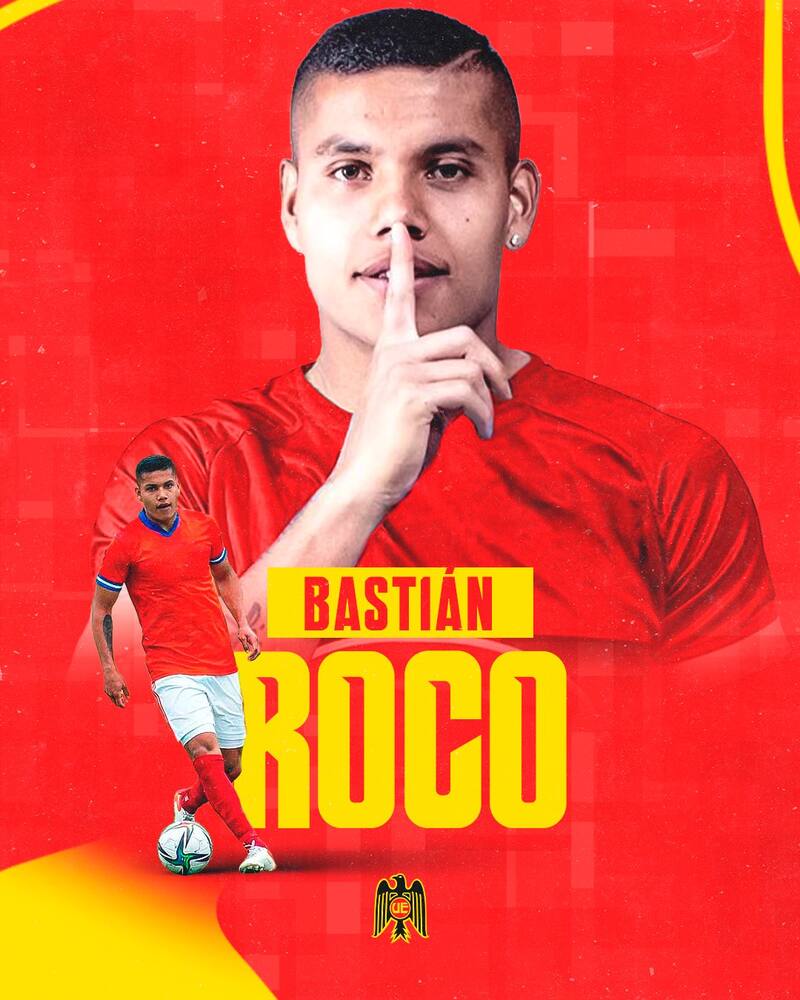 Bastián Roco fue anunciado como nuevo refuerzo de Unión Española