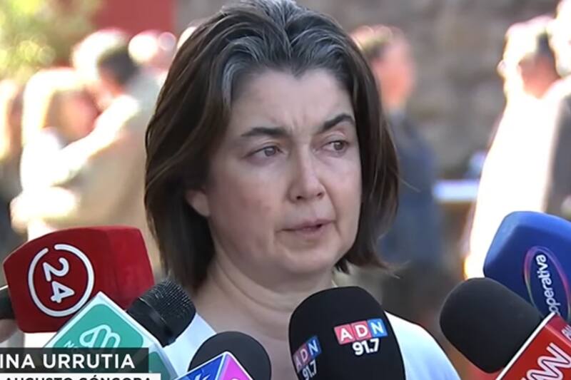Paulina Urrutia agradeció el cariño tras la muerte de Augusto Góngora/ Mega