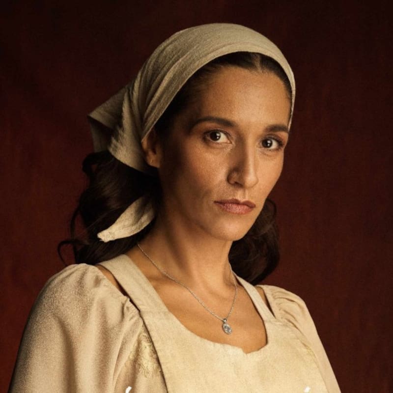 Lorena Capetillo es María González. Créditos: Mega