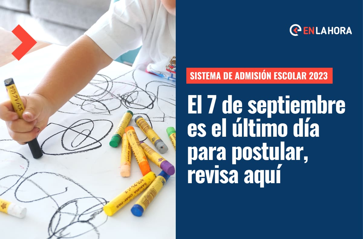 Último día para postular al Sistema de Admisión Escolar 2023: Revisa cómo hacerlo y los pasos a seguir